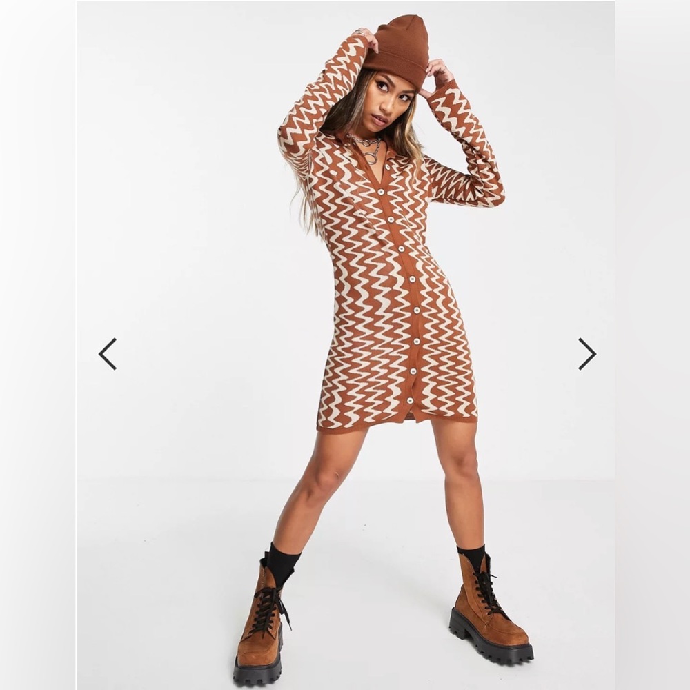 ASOS Design sweater dress